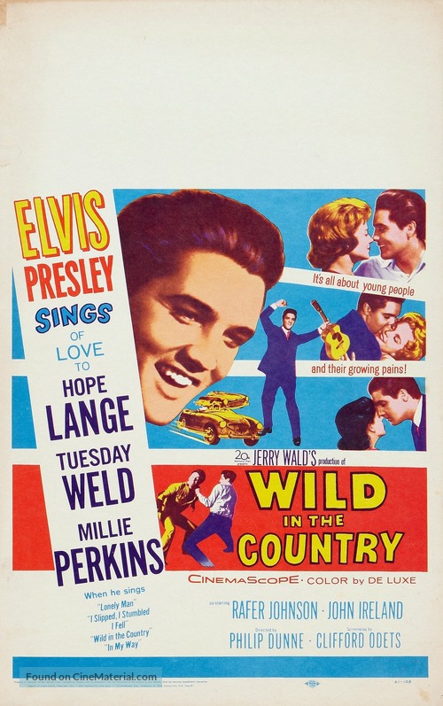 Wild in the Country - Movie Poster