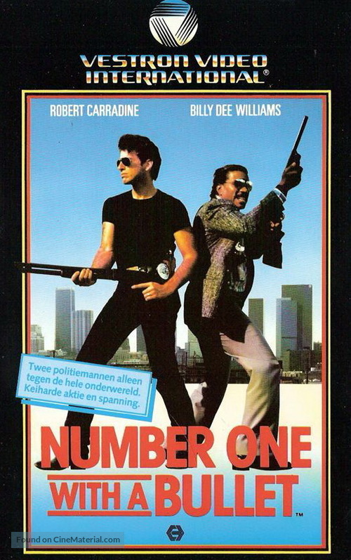 Number One with a Bullet - Dutch Movie Cover