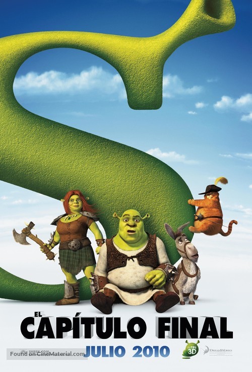 Shrek Forever After - Mexican Movie Poster