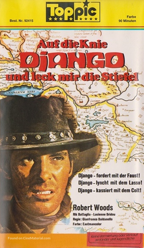 Black Jack - German VHS movie cover