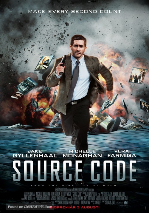 Source Code - Swedish Movie Poster