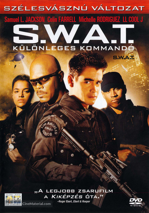 S.W.A.T. - Hungarian DVD movie cover