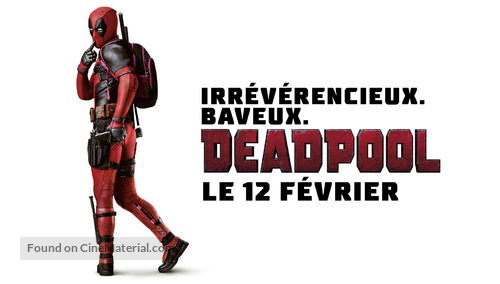 Deadpool - French Movie Poster