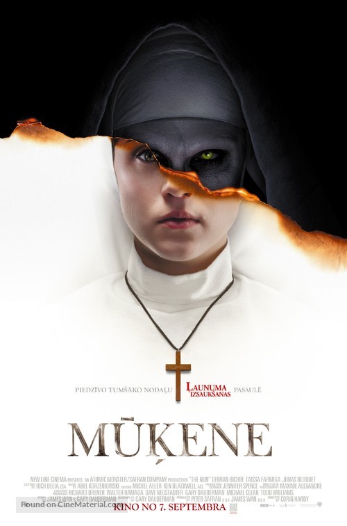 The Nun - Latvian Movie Poster