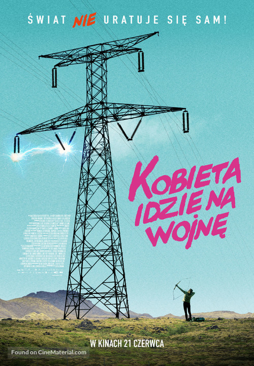 Kona fer &iacute; str&iacute;&eth; - Polish Movie Poster