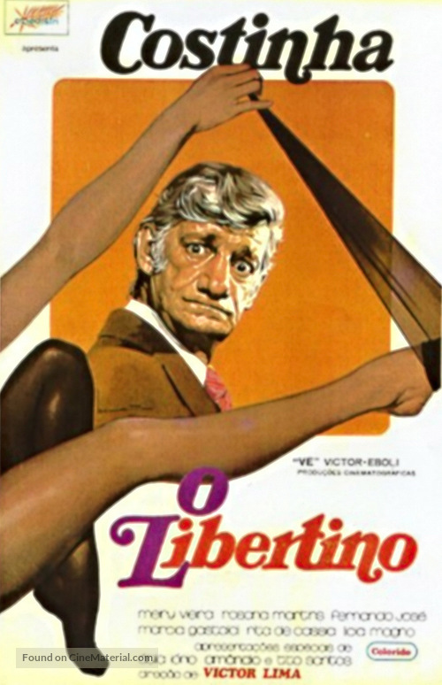 Libertino, O - Brazilian Movie Poster