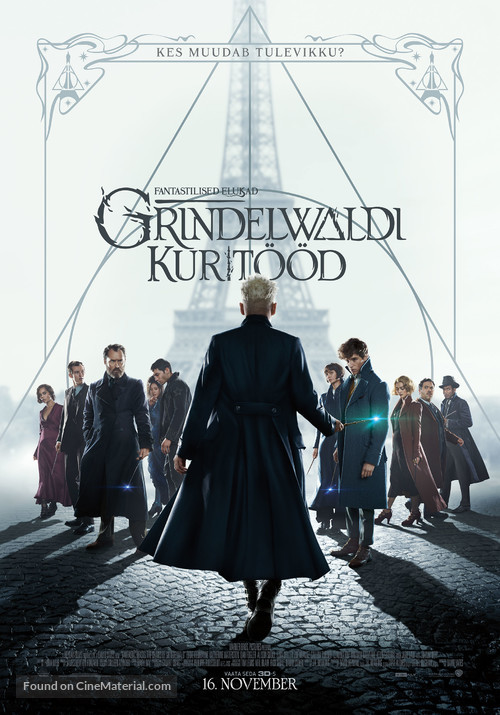 Fantastic Beasts: The Crimes of Grindelwald - Estonian Movie Poster