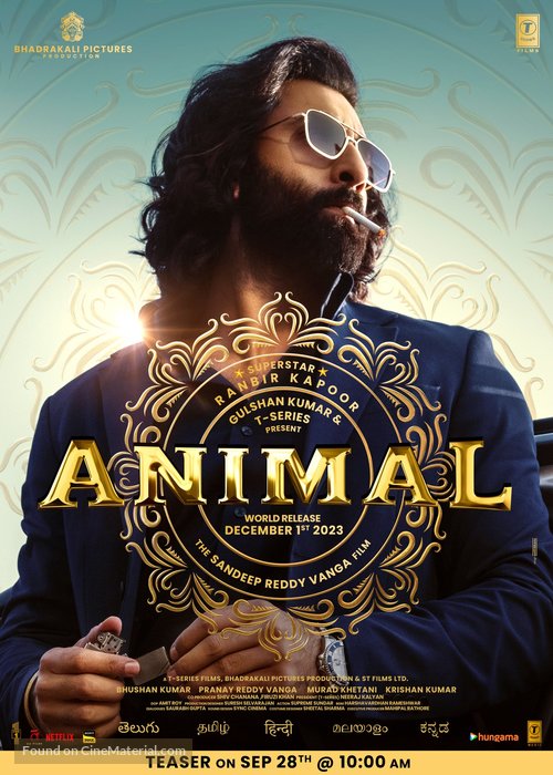 Animal - Indian Movie Poster