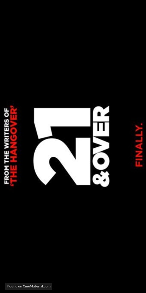 21 and Over - Logo