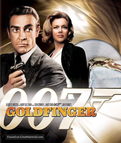 Goldfinger (1964) blu-ray movie cover