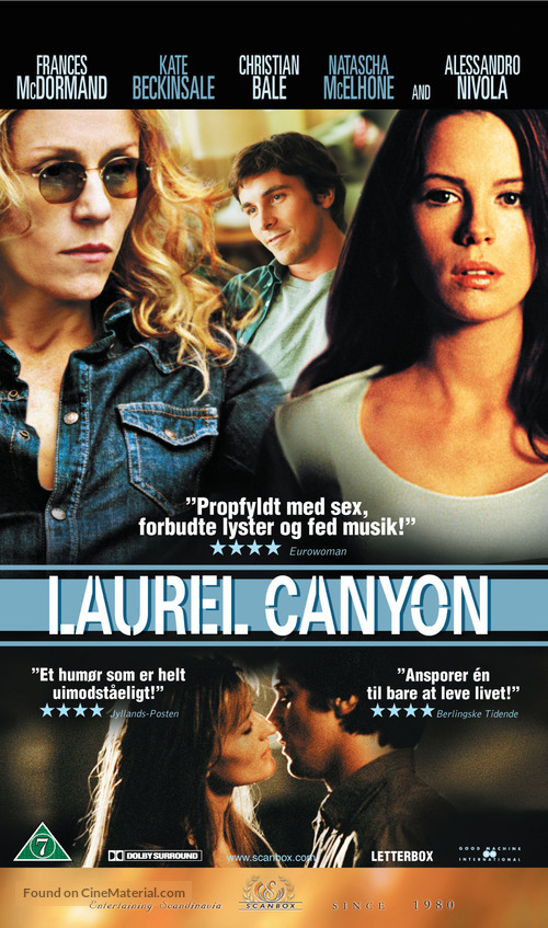 Laurel Canyon - Danish poster