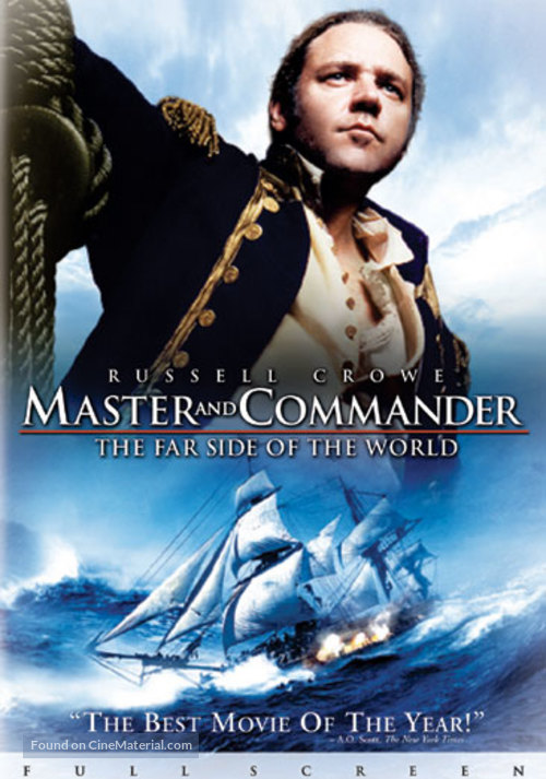 Master and Commander: The Far Side of the World - DVD movie cover