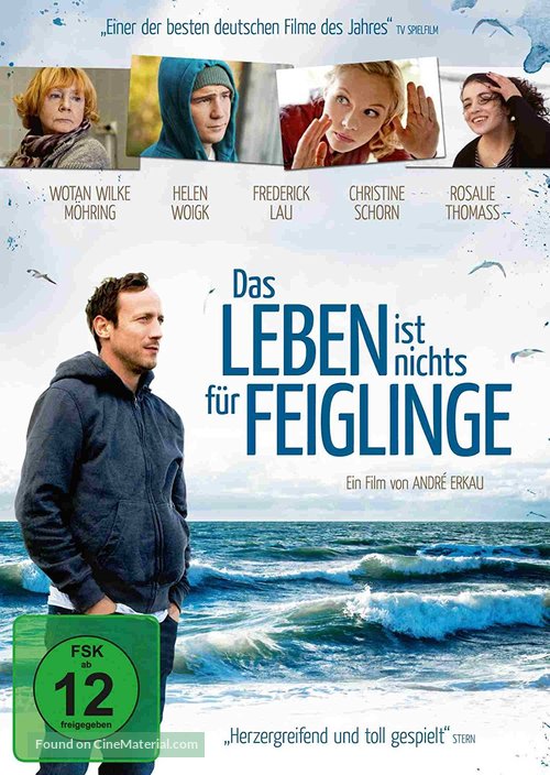 Das Leben ist nichts f&uuml;r Feiglinge - German DVD movie cover