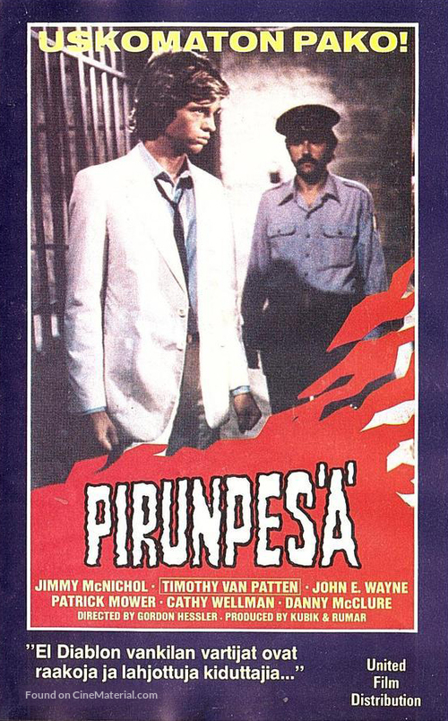 Escape from El Diablo - Finnish VHS movie cover