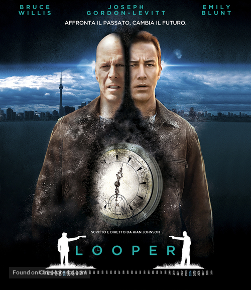 Looper - Italian Blu-Ray movie cover