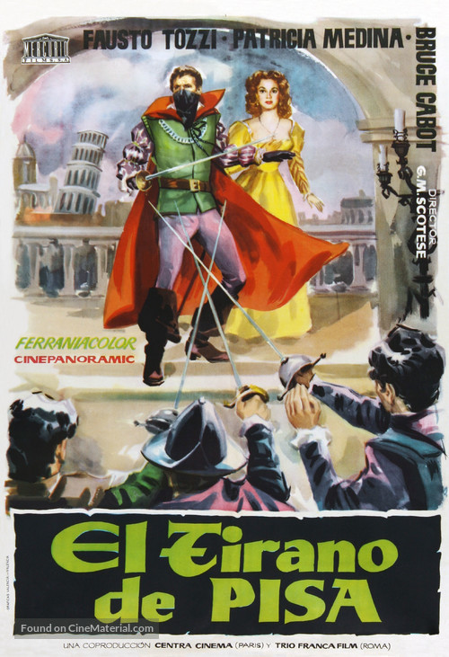 Il mantello rosso - Spanish Movie Poster