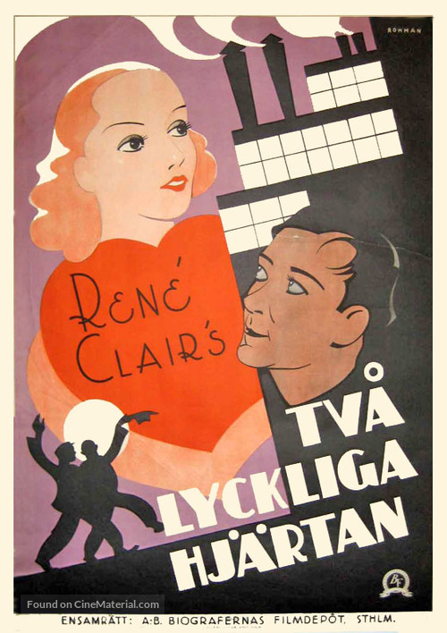 &Agrave; nous la libert&eacute; - Swedish Movie Poster