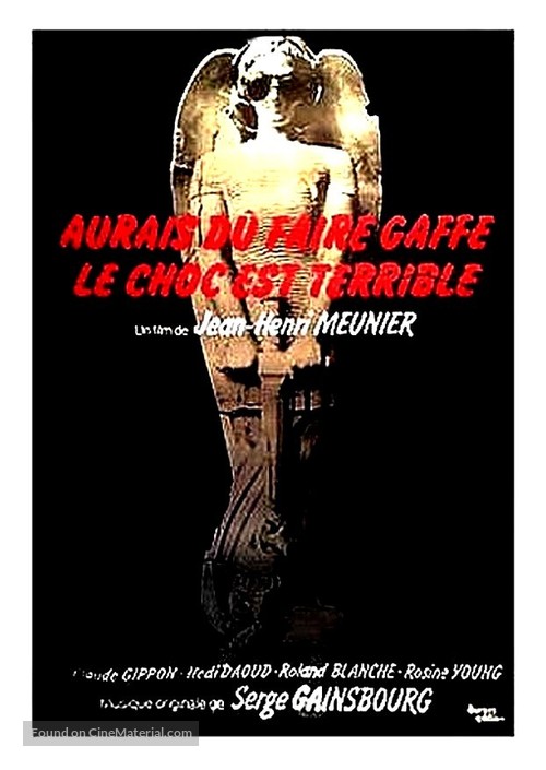 Aurais d&ucirc; faire gaffe... le choc est terrible - French Movie Poster
