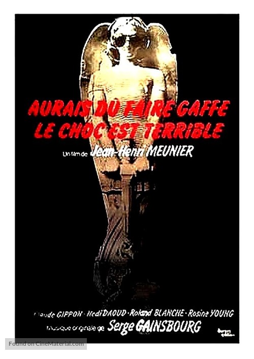 Aurais d&ucirc; faire gaffe... le choc est terrible - French Movie Poster