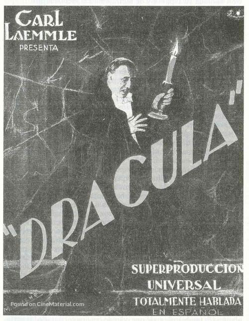Dr&aacute;cula - Mexican Movie Poster