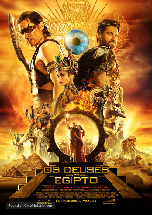 Gods of Egypt - Portuguese Movie Poster