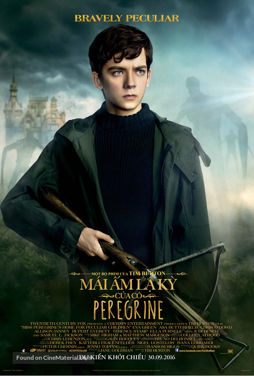 Miss Peregrine's Home for Peculiar Children (2016) Vietnamese movie poster