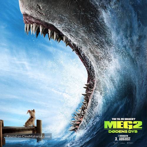 Meg 2: The Trench - Danish Movie Poster