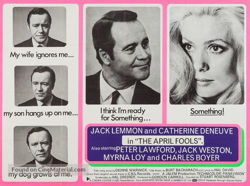 The April Fools 1969 British Movie Poster
