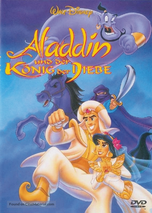 Aladdin And The King Of Thieves - German DVD movie cover