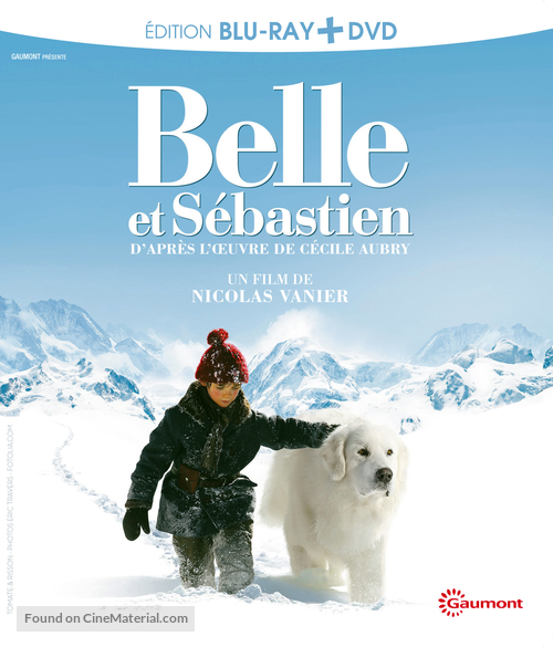 Belle et S&eacute;bastien - French Blu-Ray movie cover