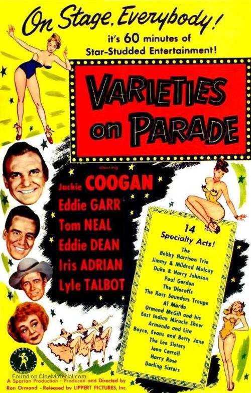 Varieties on Parade - Movie Poster