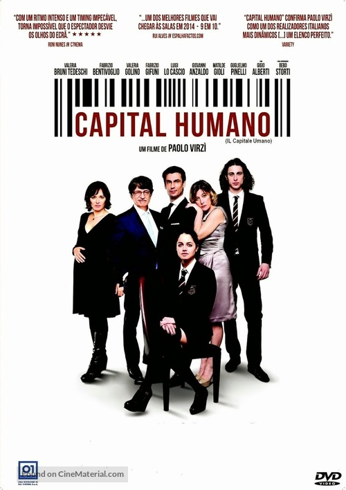 Il capitale umano - Italian DVD movie cover