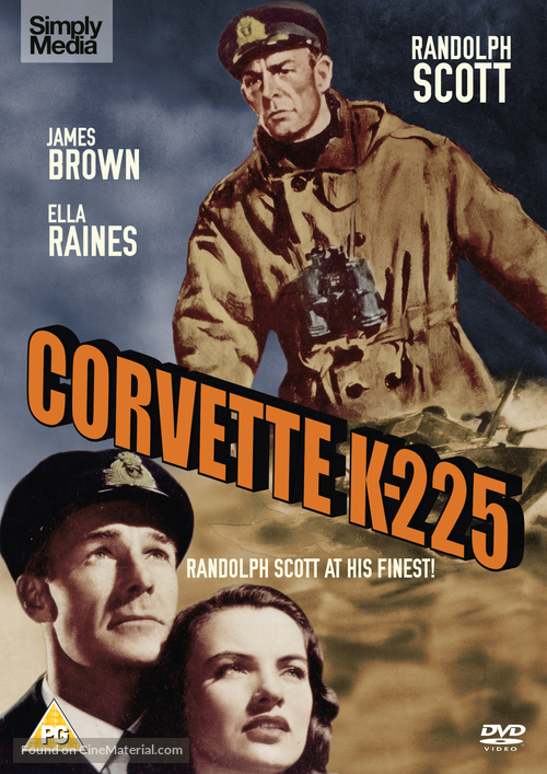 Corvette K-225 - British DVD movie cover