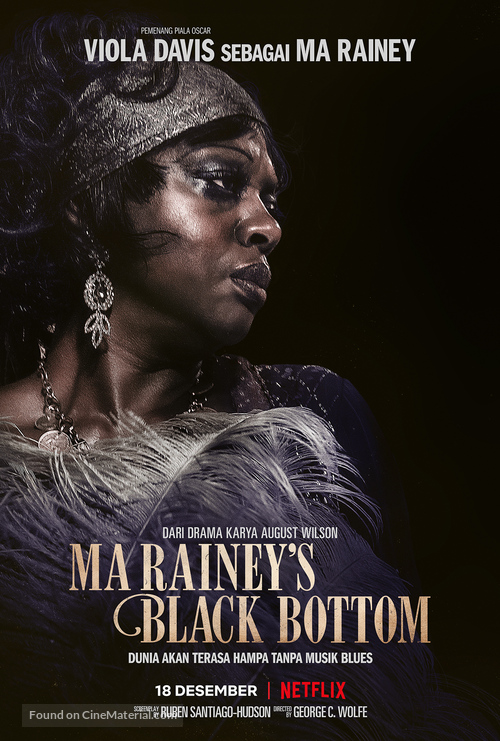 Ma Rainey&#039;s Black Bottom - Indonesian Movie Poster