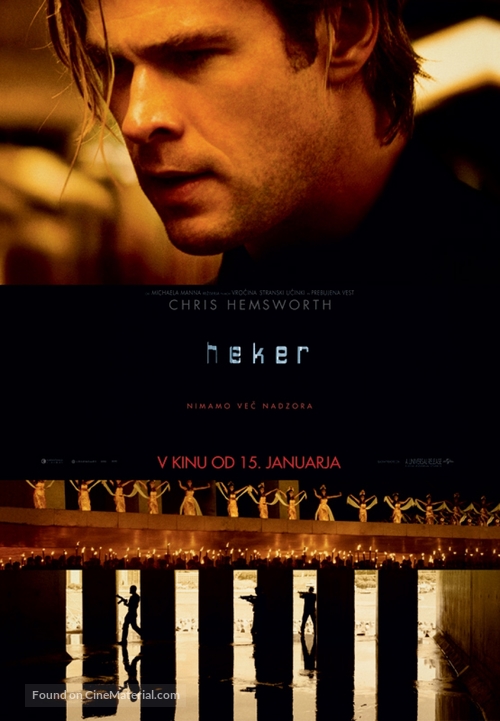 Blackhat - Slovenian Movie Poster