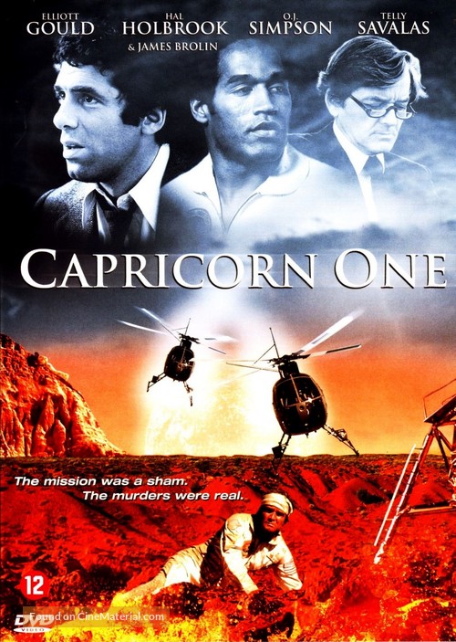 Capricorn One - Dutch Movie Cover