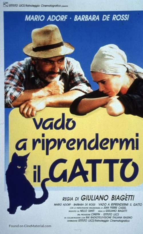 Vado a riprendermi il gatto - Italian Movie Poster