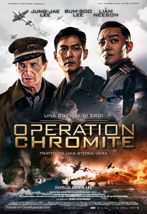 Operation Chromite - Italian Movie Poster