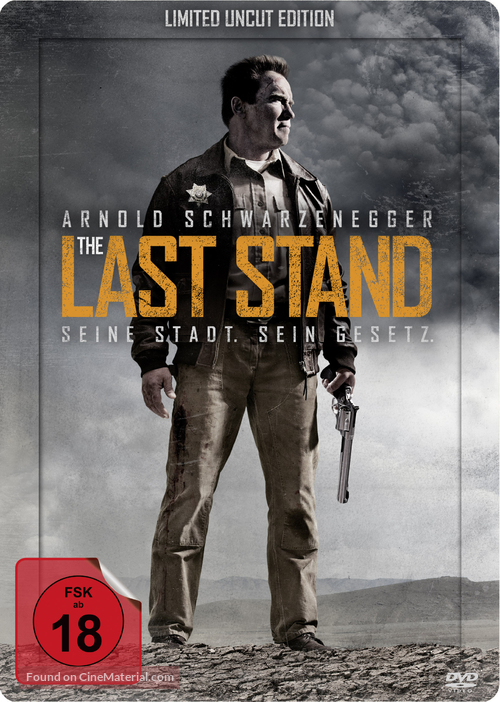 The Last Stand - German DVD movie cover