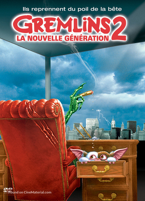 Gremlins 2: The New Batch - French Movie Cover