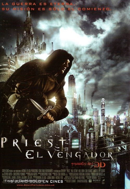 Priest - Argentinian Movie Poster