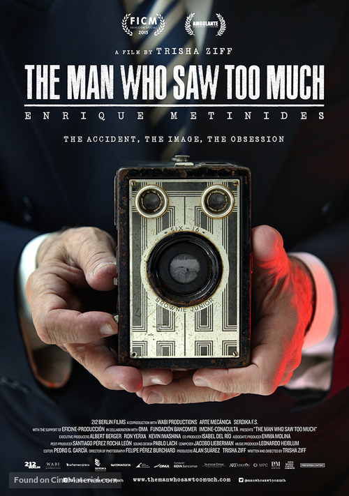 The Man Who Saw Too Much - Movie Poster