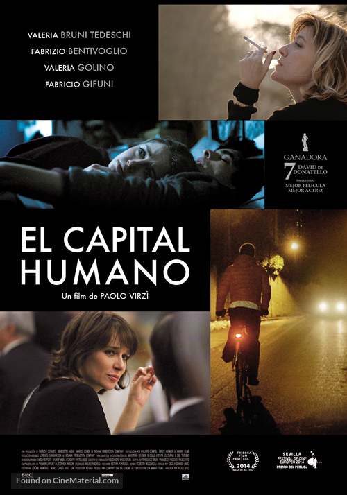 Il capitale umano - Spanish Movie Poster