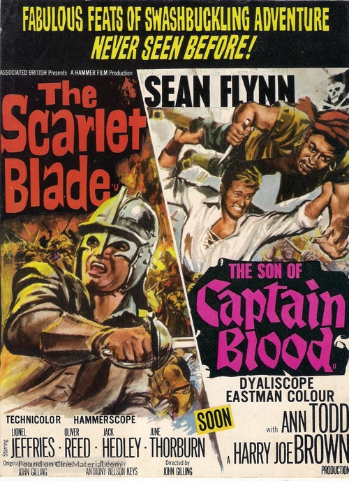 The Scarlet Blade - Movie Poster
