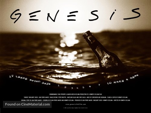 Genesis - British Movie Poster