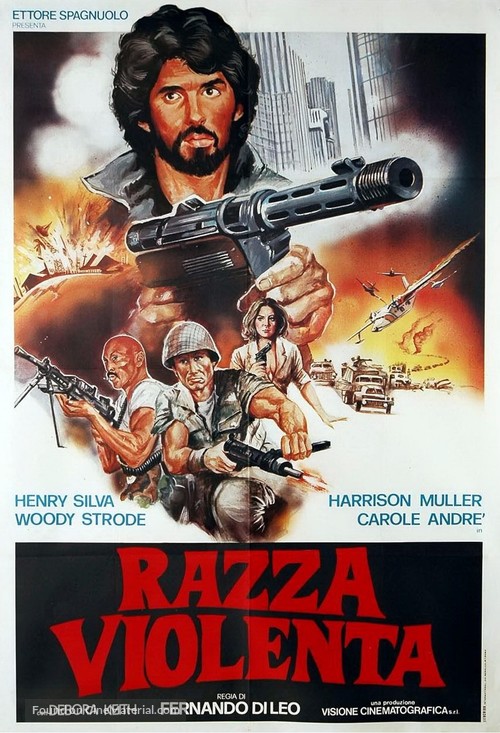 Razza violenta - Italian Movie Poster