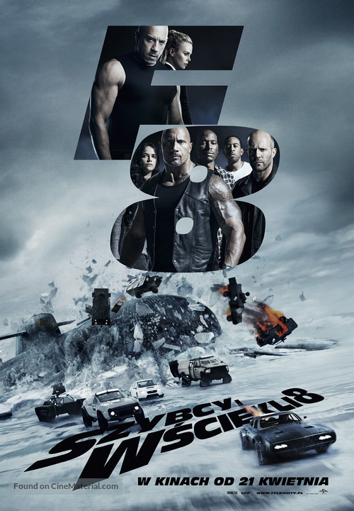 The Fate of the Furious - Polish Movie Poster