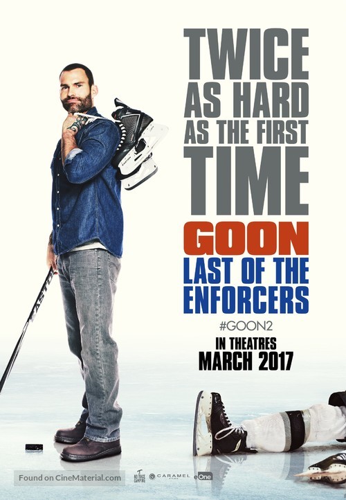 Goon: Last of the Enforcers - Canadian Movie Poster