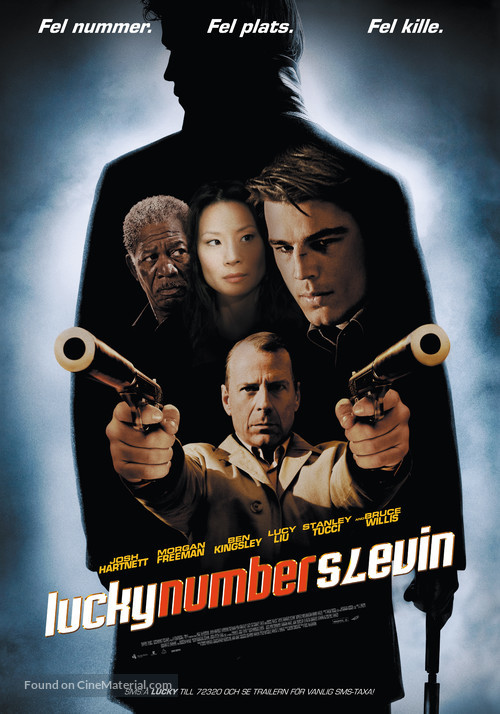 Lucky Number Slevin - Swedish Movie Poster