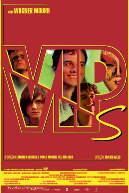 VIPs - Brazilian Movie Poster